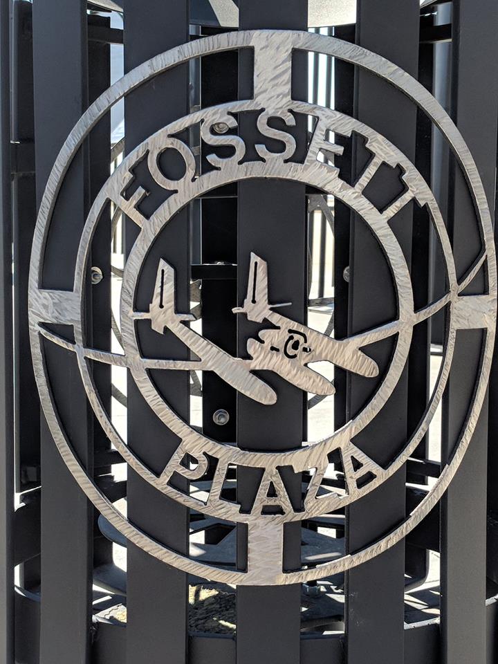 Fossett Plaza Emblem